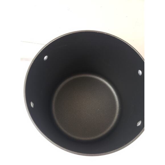 Calphalon Select 8qt Hard Anodized Nonstick Pan Pot Steamer Pasta Cooker Lit - Picture 8 of 10